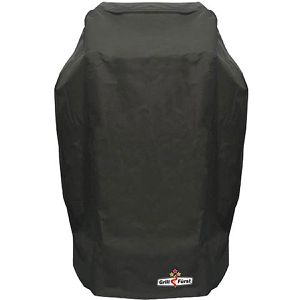 Grillfürst Grillabdeckung 19-012, aus Gewebematerial, schwarz, 73 x 121 x 65 cm, mit Klettverschluss, wasserdicht