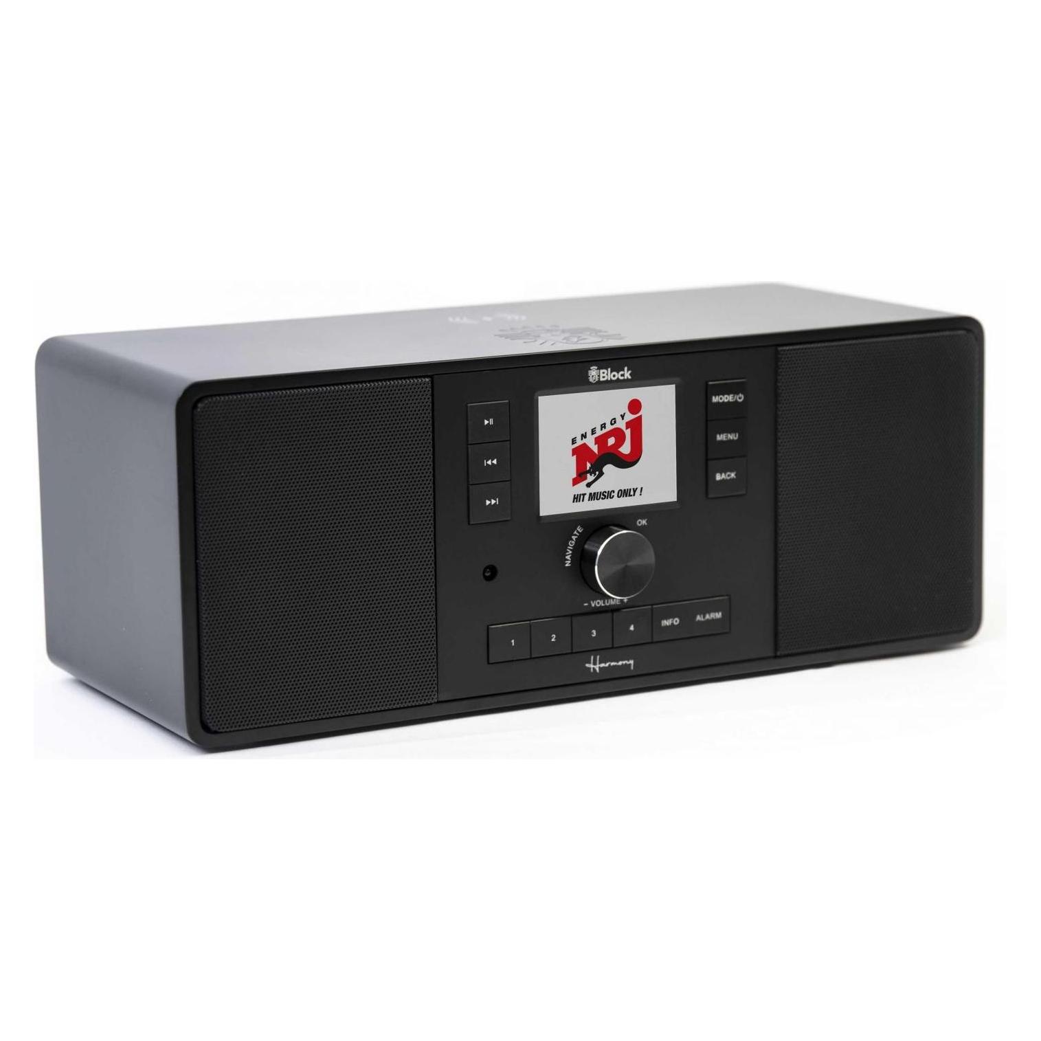 Block Internetradio Harmonyblack (DAB+, FM, Bluetooth, UNDOK, WLAN) (AB10220-01)