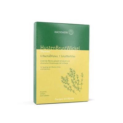 Husten Brust Wickel Thymian 6 St Folie