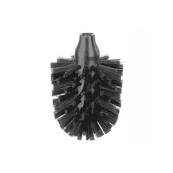 KELA WC-Ersatz-Bürstenkopf La Brosse Kunststoff 12,6cm Ø8cm schwarz
