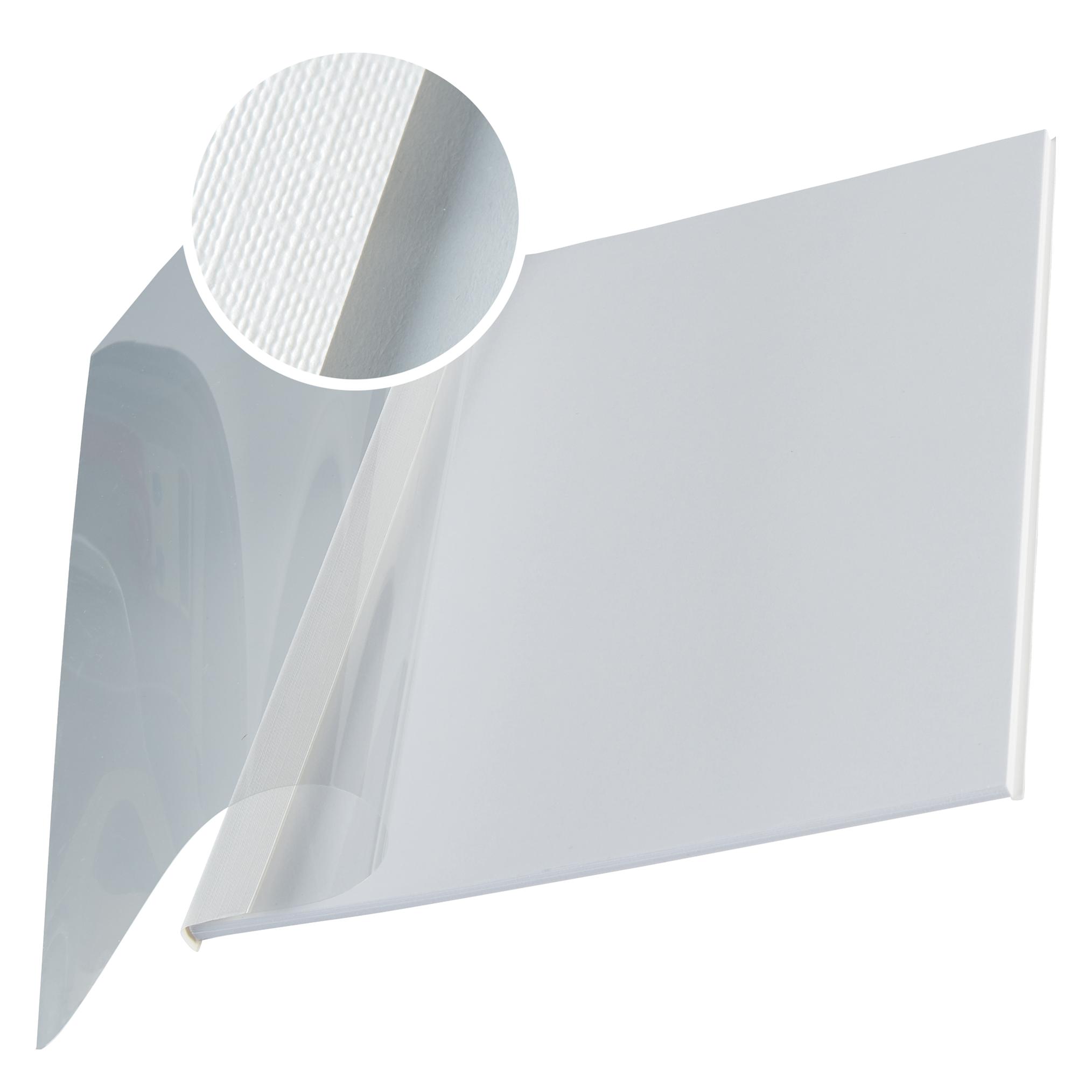 Leitz impressBIND Mappen Soft Cover A4 10 Stk. - 3,5 mm, weiss (A4, 10x) (73980001)