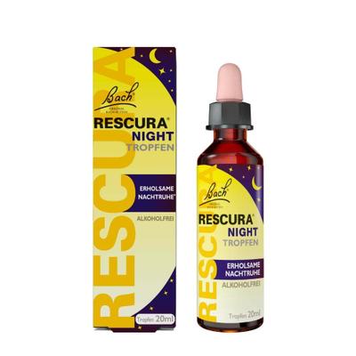 Bachblüten Rescura Night Tropfen alkoholfrei 20 ml