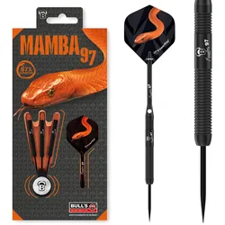 Bull's Unisex Steeldarts Mamba 97 M1 Dartpfeile 97% Tungsten Darts-Set Profi 1er Pack
