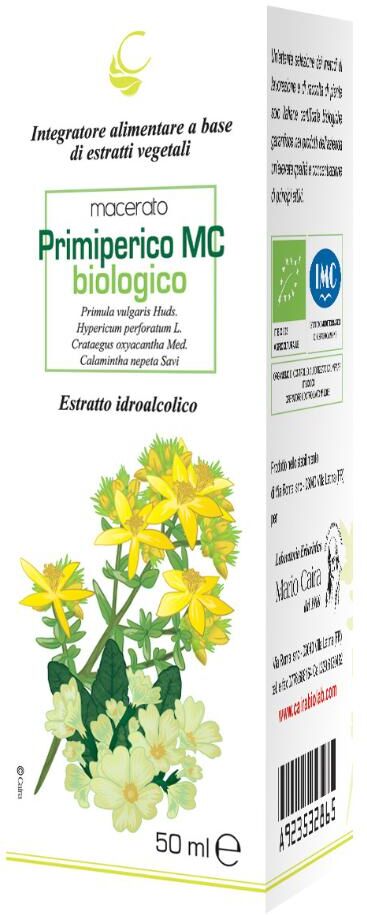 CAIRA LABORATORIO ERBORIS MACERATO PRIMIPERICO BIO 50ML