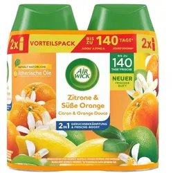 AIR WICK Raumduft-Nachfüller Zitrone & süße Orange 500 ml gelb