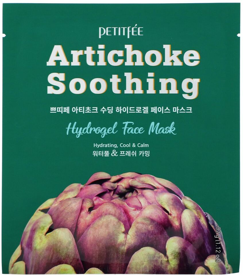 PETITFEE Artichoke Soothing Hydrogel Face Mask 32g