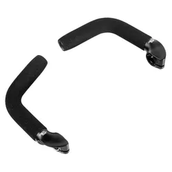 ergotec Bar Ends Evo Touring Touring L schwarz-matt SB-Verpackung
