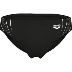 ARENA Badehose M DOUBLE GRAPHIC SWIM BRIEFS, Größe 7 in Schwarz Schwarz