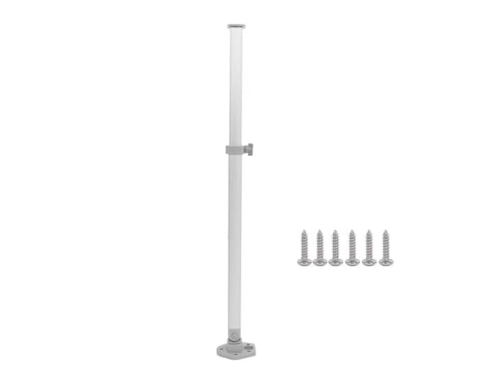 WJIAYAO klappbare haarnadel tischbeine Verstellbares Hubtischbein 510–760 mm Teleskop-Klappstütze for Wohnmobil, Wohnwagen, Boot, Yacht