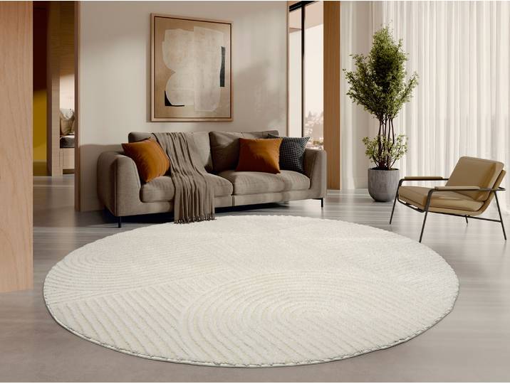 OCI DIE TEPPICHMARKE LIV ATMOS, auch als Läufer und in Rund rund 20 mm Höhe Design Teppich, auch in quadratischer Form, alle Räume