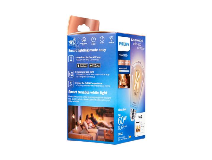 Philips Smart-LED E27 Edison Filament 7 W