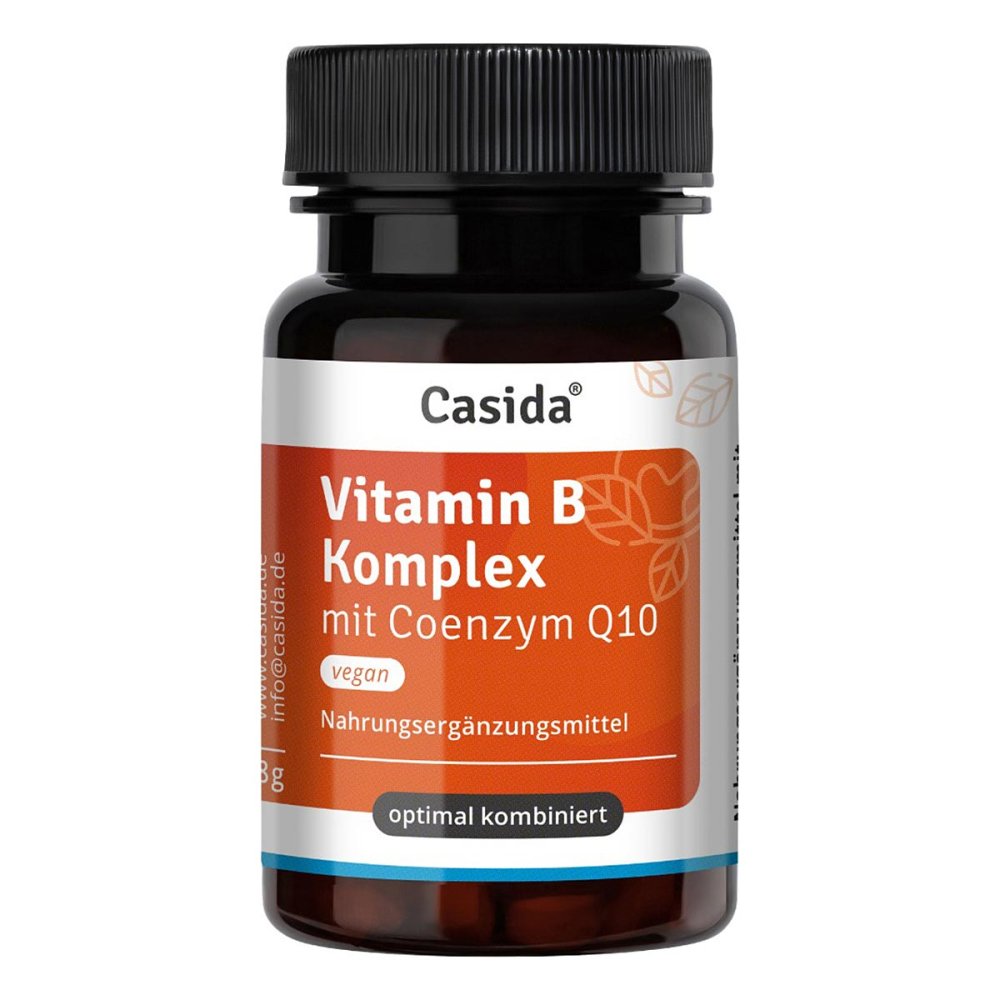 Casida GmbH Vitamin B Komplex+coenzym Q10 100 Mg Hochdos.kaps. 20844533