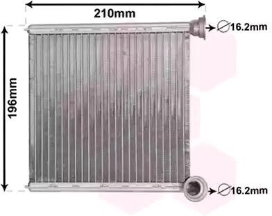 VAN WEZEL 03006385 Wärmetauscher