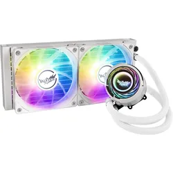 Valkyrie Chłodzenie wodne Jarn 240 ARGB Białe, CPU Wasserkühler, Weiss