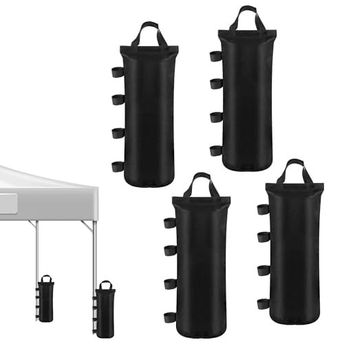 Set van 4 waterafstotende Gazebo Zandzakken, 50 x 22 cm