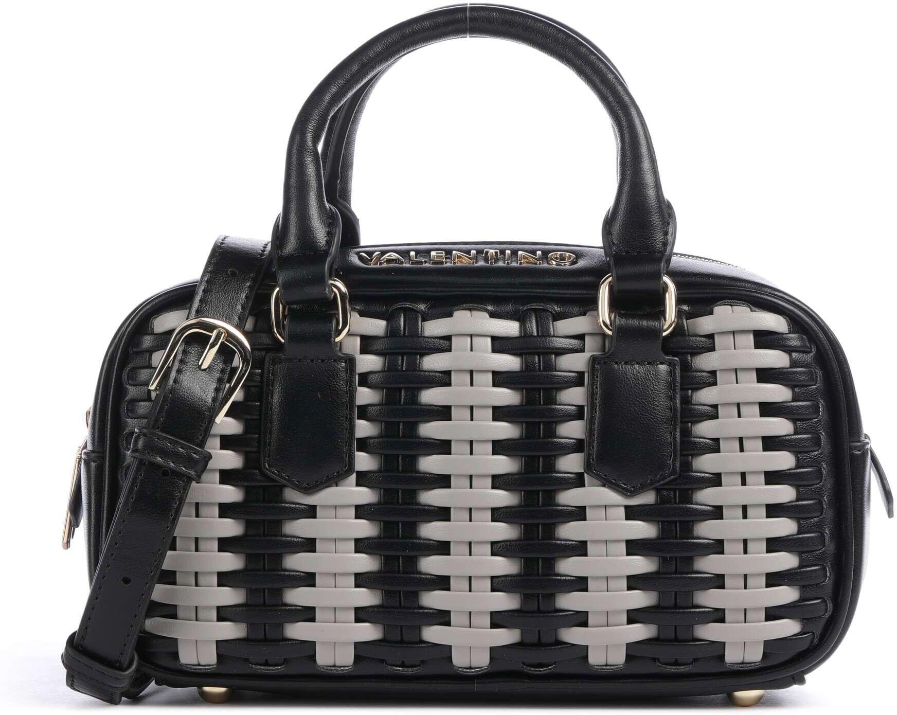 Valentino Bags Ale Handtasche aus Leder, schwarz