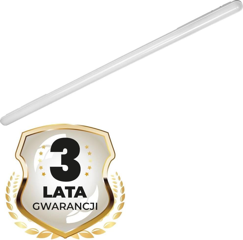 Eko-Light Hermetische LED-armatuur, 48W, 150cm, 5200lm, 4000K, IP65