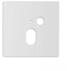 ISOLED Cover Aluminium eckig für Wandeinbauleuchte SYS-WALL68 mit PIR Sensor, IP54, weiß ISO-115607