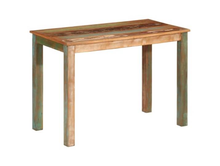 LKJephalotrope Esstisch Altholz Massiv 110x55x76 cm Küchentisch Rustikaler Holztisch für Esszimmer und Küche, langlebige Tischplatte für Snacks und Deko, pflegeleichte Oberfläche.