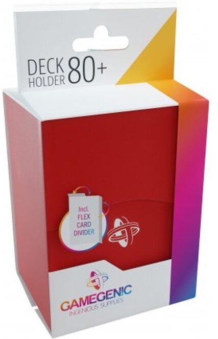 Gamegenic GG : Deck Holder 80+ Red