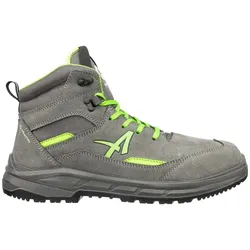 Sicherheitshochschuhe S3 "VECTOR GREEN MID" - 40 - grau
