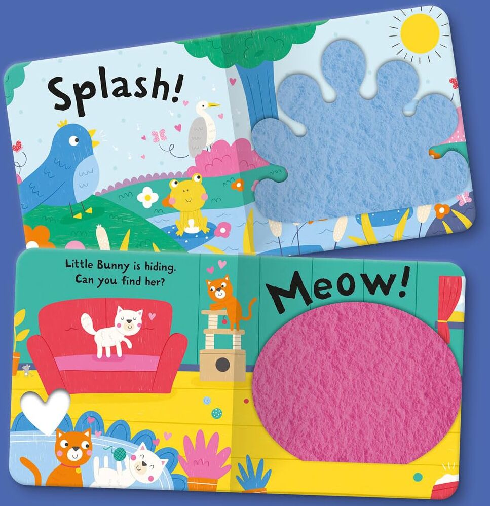 Imagine That Publishing Little Ones Love Little Bunny – Felt Flap Baby Board Book   Touch-and-Feel Interactive Book for Babies & Toddlers