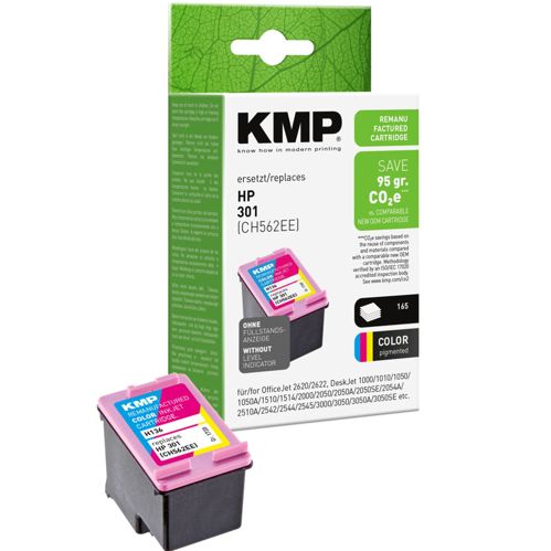 KMP H136 Tintenpatrone color kompatibel mit HP CH 562 EE