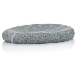 Kela Seifenschale Talus Polyresin Grau
