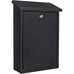 Profirst Mail PM 570 Briefkasten schwarzgrau