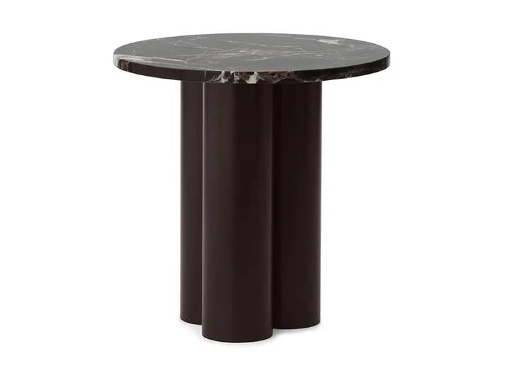 Normann Copenhagen Dit Beistelltisch Ø40 cm Rosso Levanto-brown