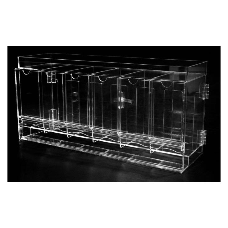 The Acrylic Box Acrylic Box Dispenser Pacchetti di Carte (ACPE0033)