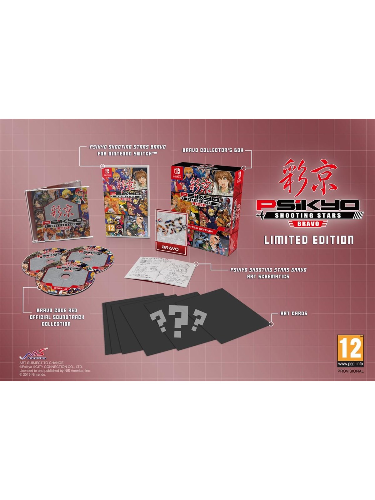 Psikyo Shooting Stars Bravo Limited Edition - Nintendo Switch - Action - PEGI 12
