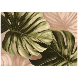 FOTOTAPETE Blätter Monstera Grün 350x250 cm