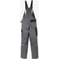 Kansas, Arbeitshose, Overall Icon grå/sort 60C (60)