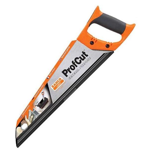 Bahco ProfCut-Werkzeugkasten-Handsäge für universellen Gebrauch, 15/16 ZpZ 375 mm (PC-15-GNP)