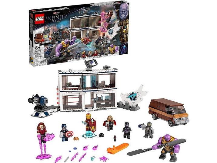 LEGO® Avengers: Endgame – Letztes Duell 76192 Konstruktions-Spielset, (527 St)