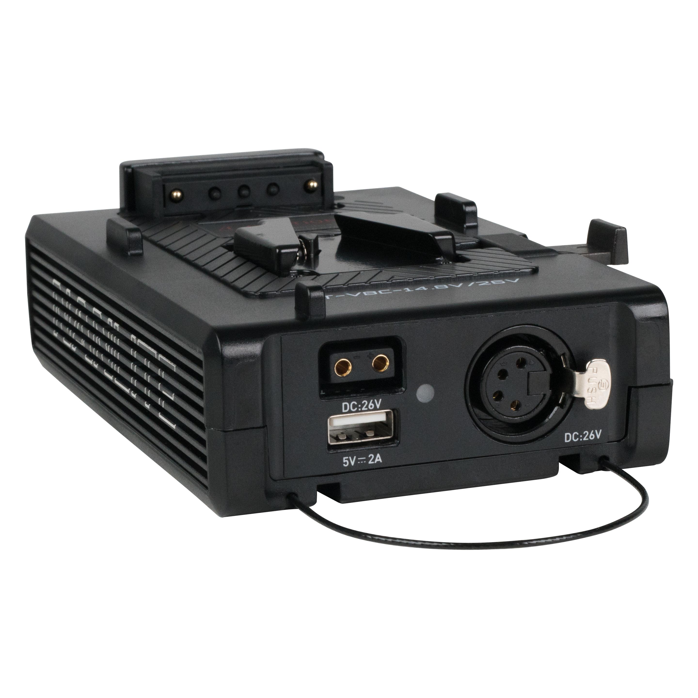 Nanlite V-Mount Batterie Konverter (14.8V zu 26V) (Kamera Akku Ladegerät) (BT-VBC-14.8V/26V)