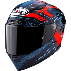 Suomy TX-Pro Flawless, Integralhelm - Schwarz/Blau/Rot/Hellblau - XL