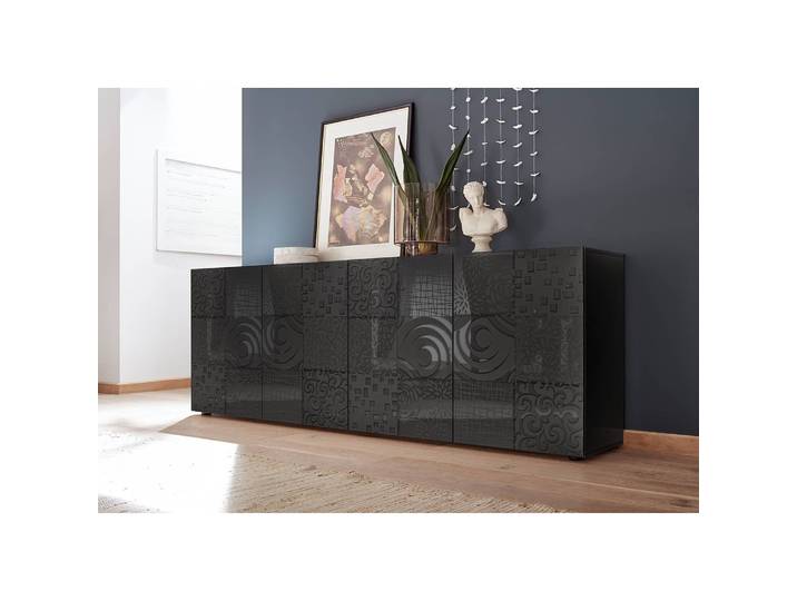 Buffet Miro II 241cm Gris/Anthracite