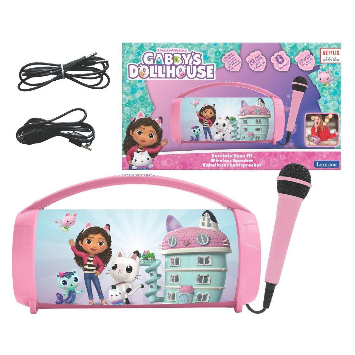 Lexibook Gabby's Dollhouse Bluetooth Light Speaker (BTP585GDHZ) (BTP585GDHZ)