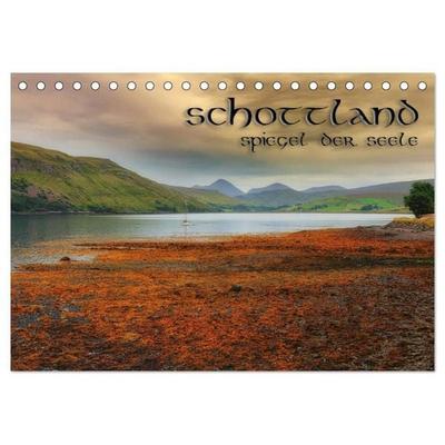 Schottland - Spiegel der Seele (Tischkalender 2027 DIN A5 quer), CALVENDO Monatskalender