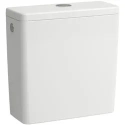 Laufen Lua Spülkasten H8270817169711 Wasseranschluss hinten, schwarz matt,160x390x395
