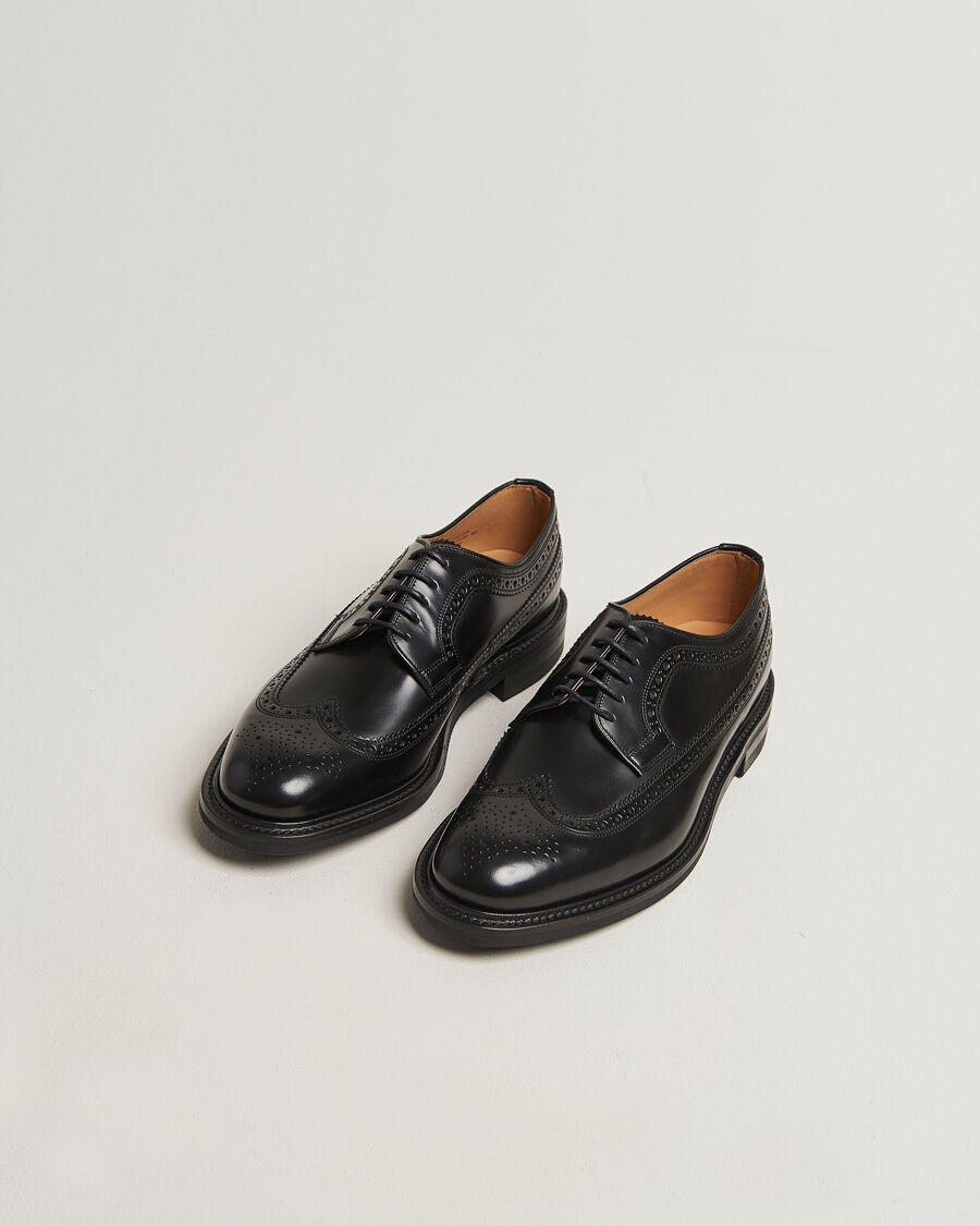 Loake Shoemakers Sovereign Longwing Derby Black men EU41,5 Sort