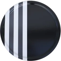 Line Serviertablett 46 cm schwarz