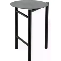 Zone Denmark, Barhocker, Hocker Disc 33 x 45 cm, Schwarz