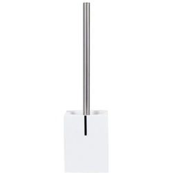 MSV WC Bürste Polyresin Weiss