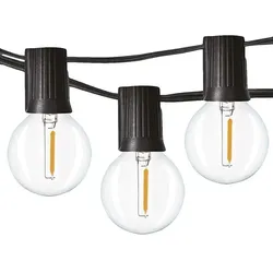 Solight LED Lichterkette Schwarz WO7942