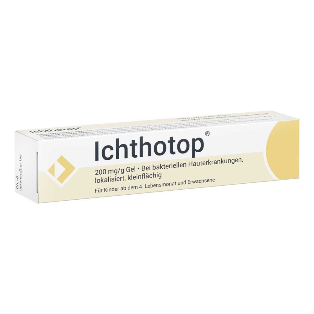 Ichthyol-Gesellschaft Cordes Hermanni & Co. (GmbH Ichthotop 200 mg/g Gel 13874769