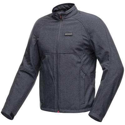 Motorradjacke NERVE "Vigor" Gr. L, grau, Jacken, Herren, L, Obermaterial: 100% Polyester. Miedereinsatz: 100% Polyester, Schutzkleidung
