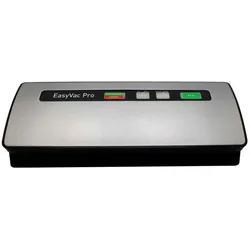 Solis Easy Vac Pro Metal, Vakuumiergerät, Schwarz, Silber